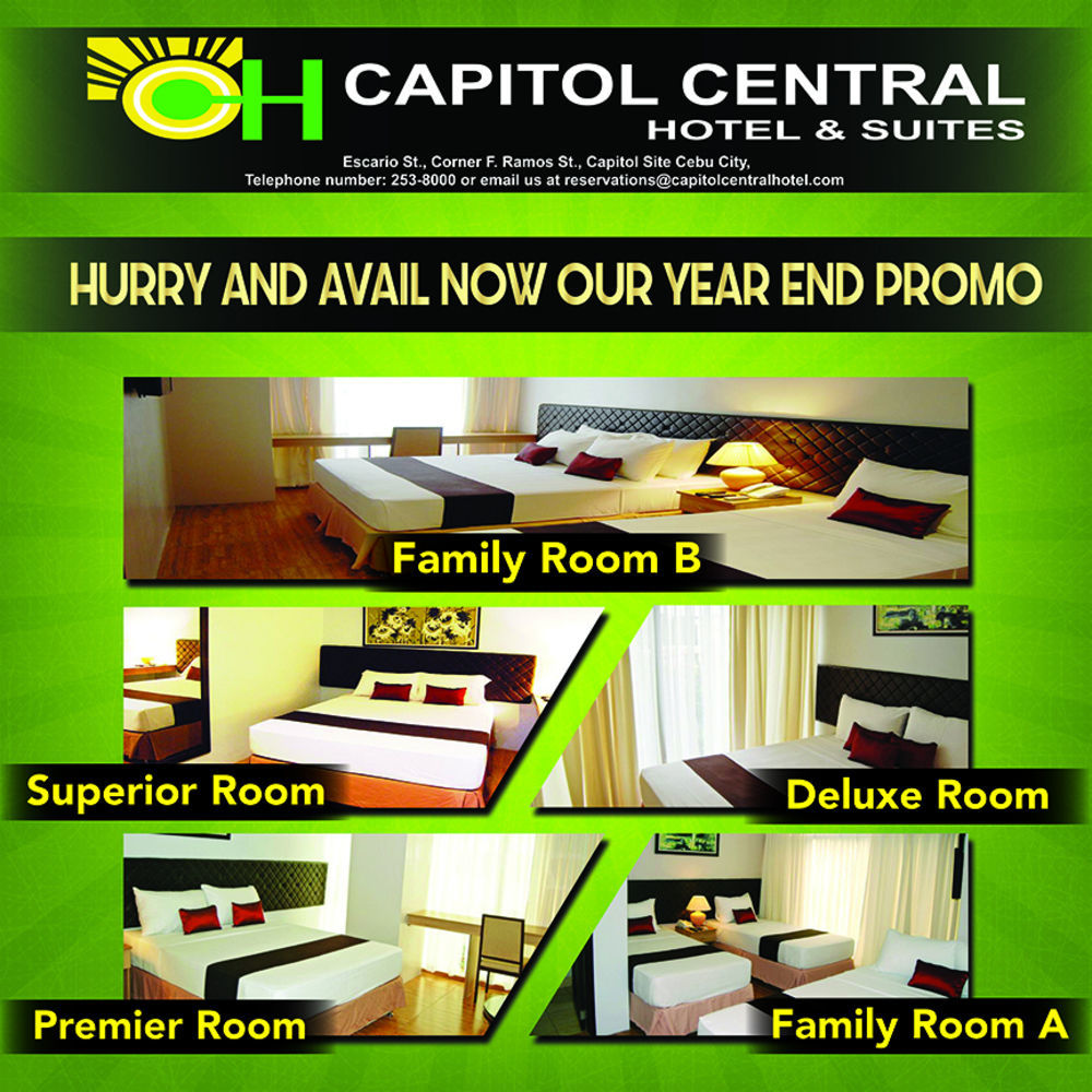 Capitol Central Hotel And Suites Cebu Stadt Exterior foto